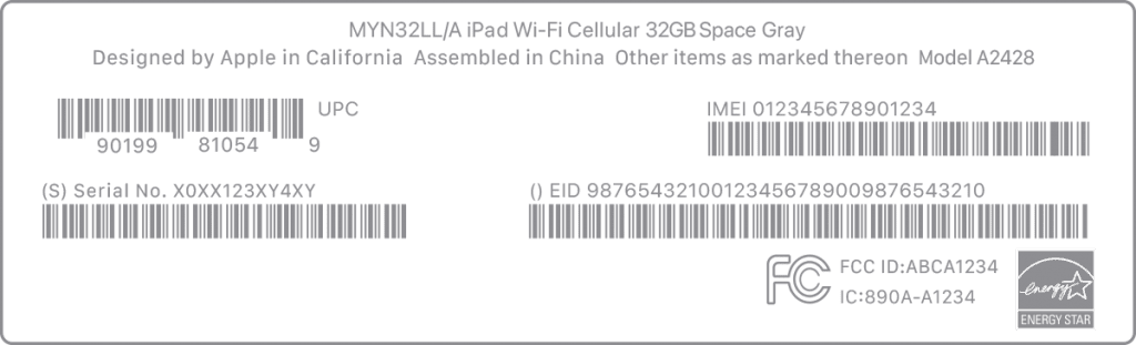 IMEI number